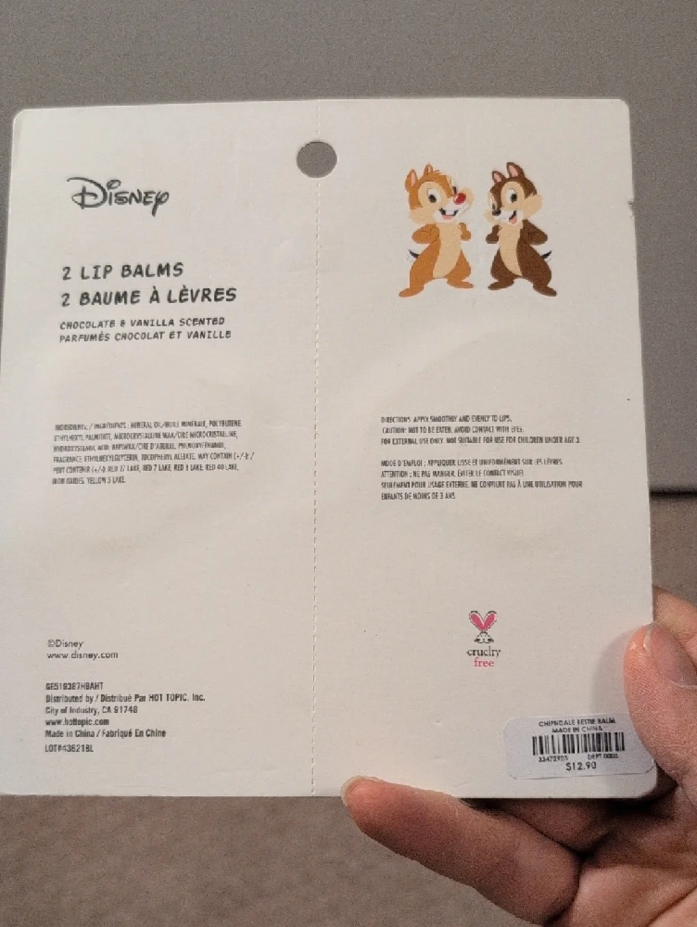 Disney official chip